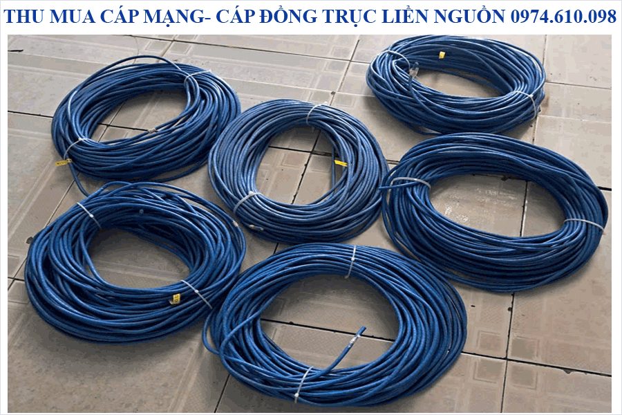 Thu Mua Cáp Mạng Cũ Giá Cao Tại TP.HCM – Nguyễn Khang Uy Tín, Nhanh Gọn